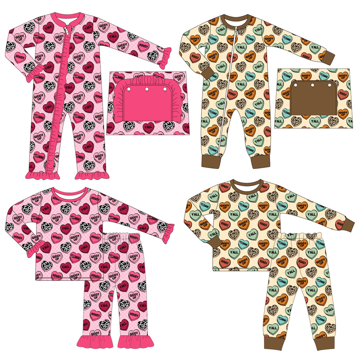 $22 SALE PREORDER ETA FEBRUARY 2027: HEART LOUNGEWEAR