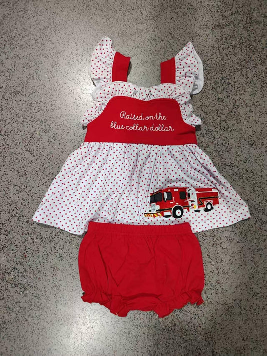 RTS FIRE GIRLS DIAPER SET