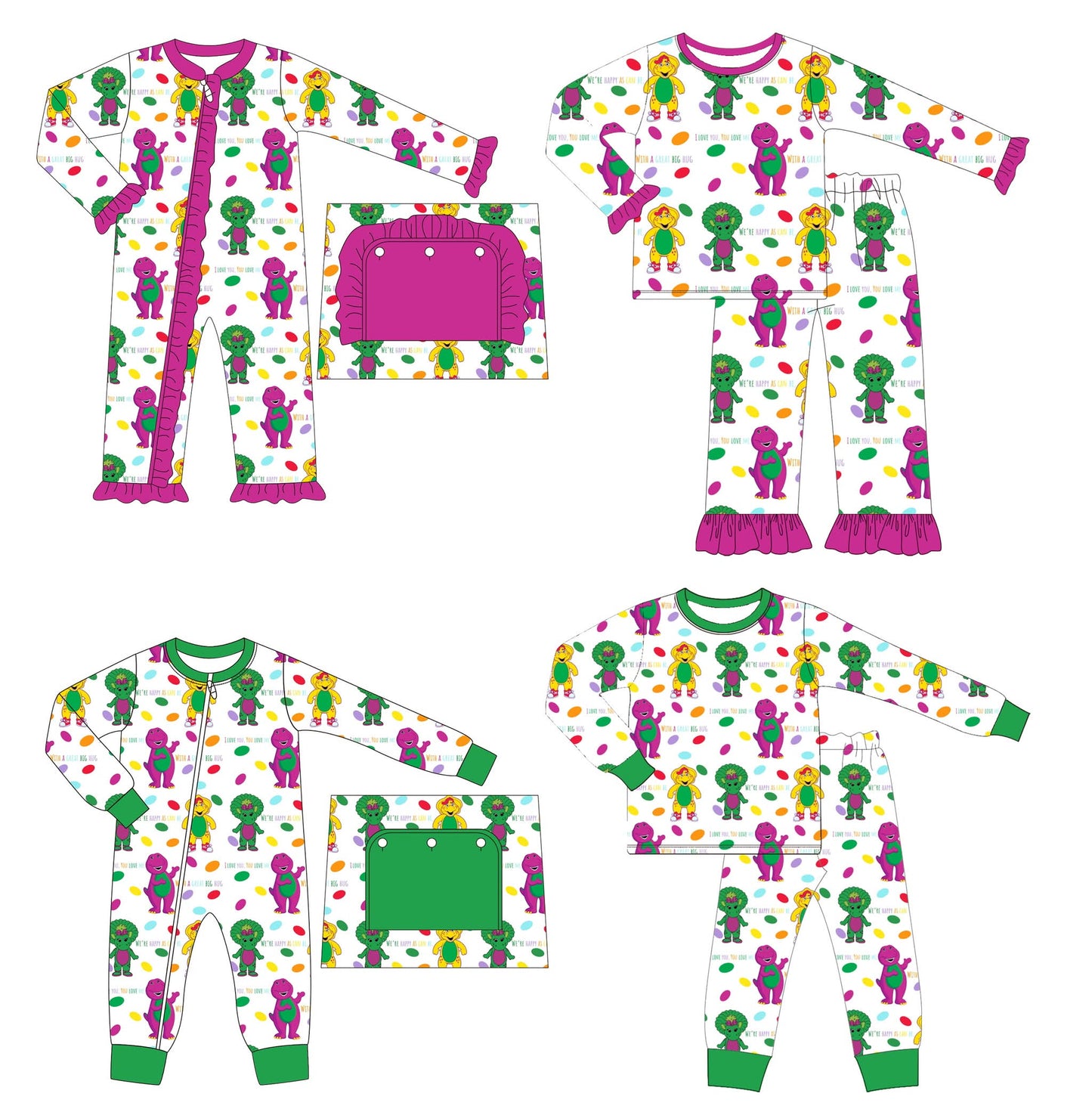 $22 SALE PREORDER ETA FEBRUARY 2027: DINO LOUNGEWEAR