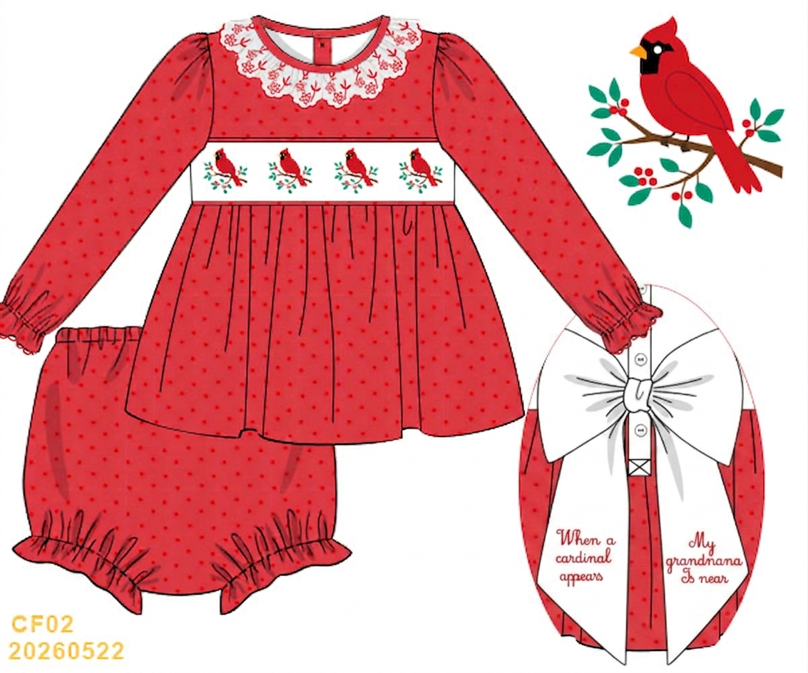 PREORDER #25 ETA OCTOBER 2026 CUSTOMIZABLE CARDINAL DIAPER SET 10 CHARACTER NAME LIMIT
