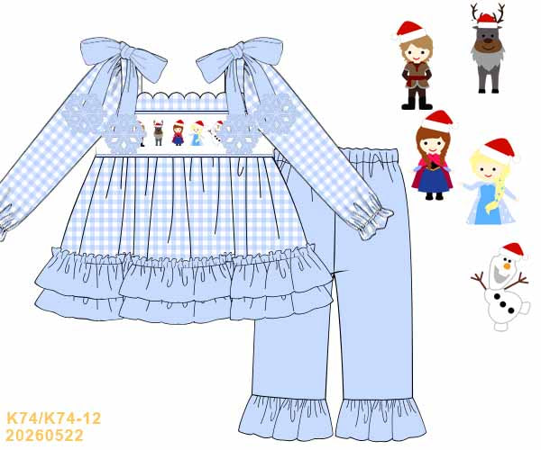 PREORDER #25 ETA OCTOBER 2026 ICE PRINCESSES PANT SET
