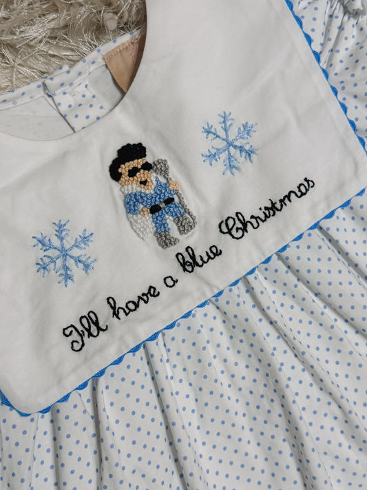 PREORDER #25 ETA OCTOBER 2026 BLUE CHRISTMAS PANT SET