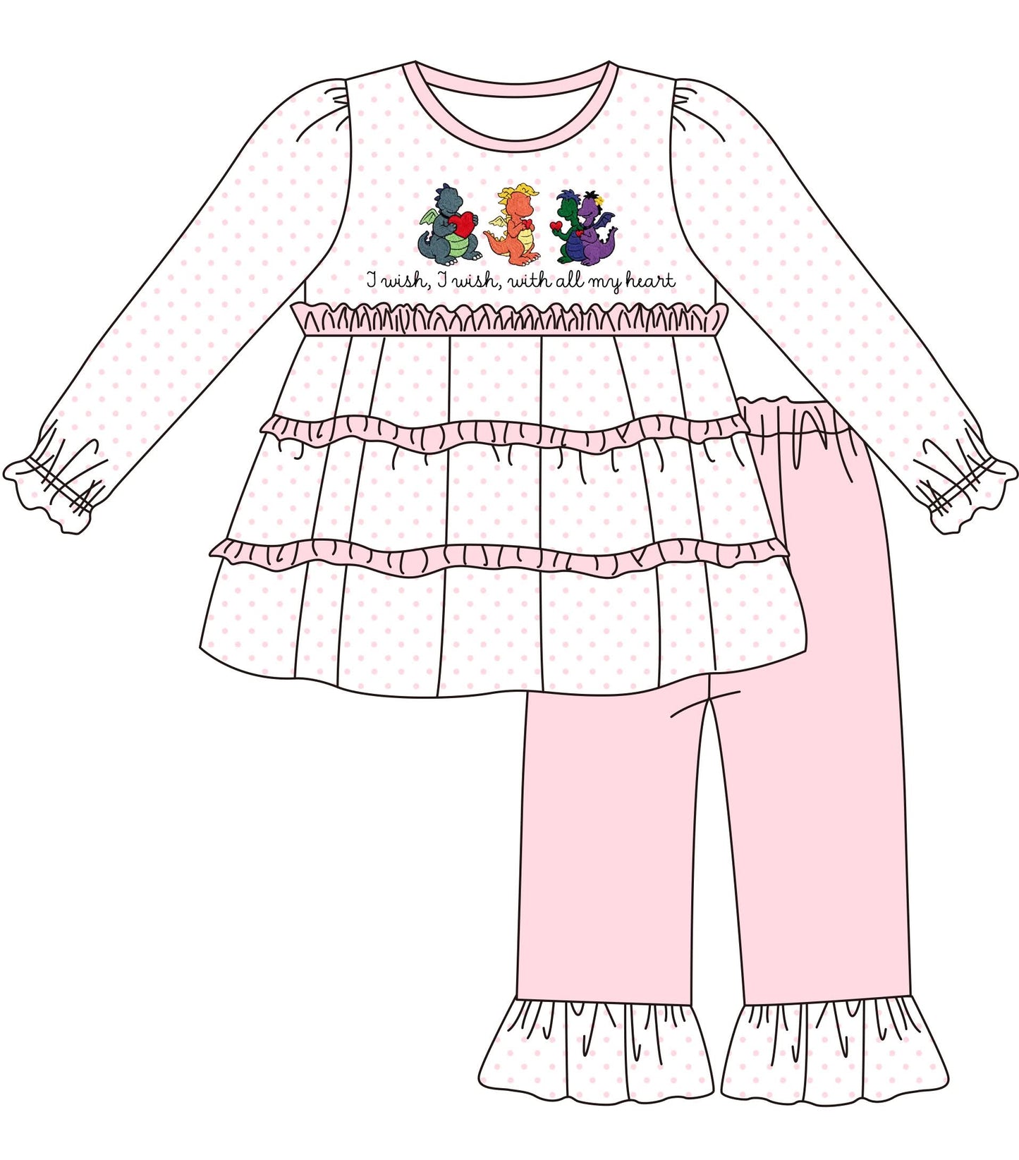 PREORDER #31 ETA JANUARY 2027 I WISH I WISH PANT SET