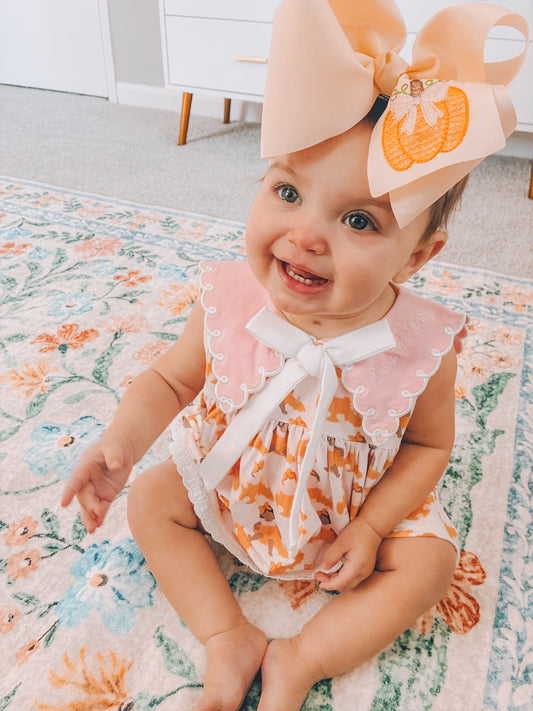 RTS PUMPKIN BABY DIAPER SET