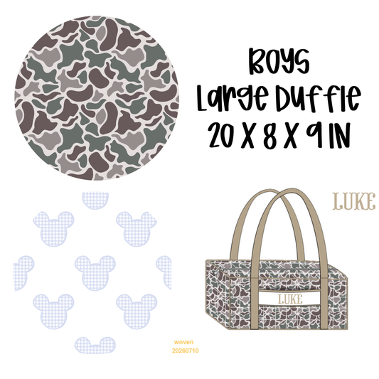 PREORDER #28 DALLY JAE BOYS SMOCKED LUGGAGE