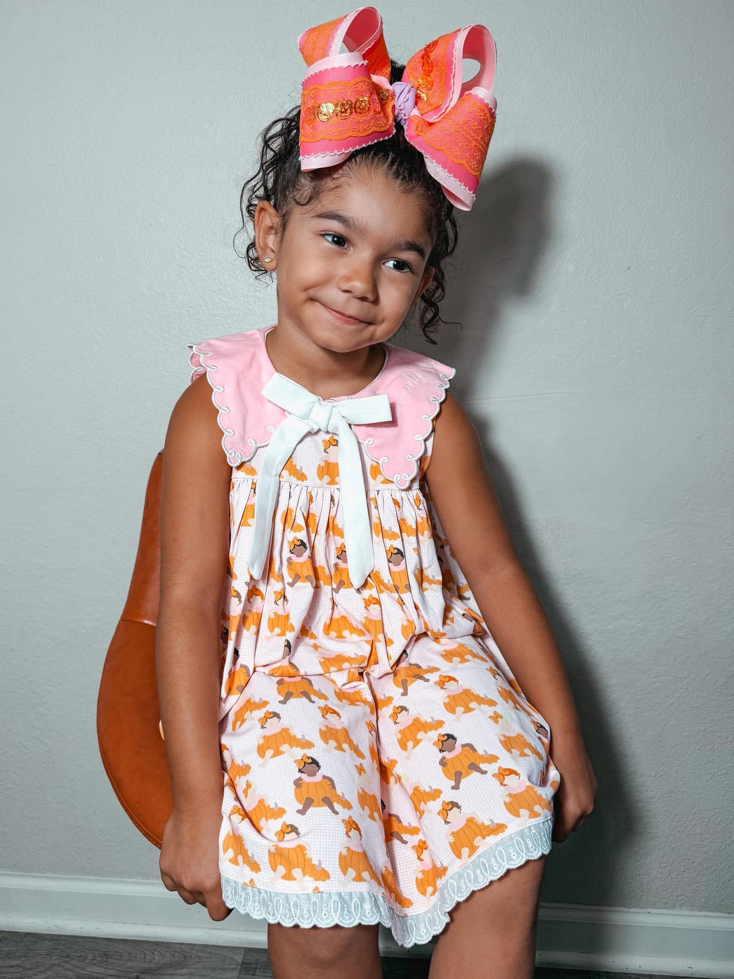 RTS PUMPKIN BABY DIAPER SET