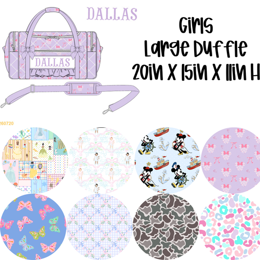 PREORDER #28 DALLY JAE GIRLS SMOCKED LUGGAGE