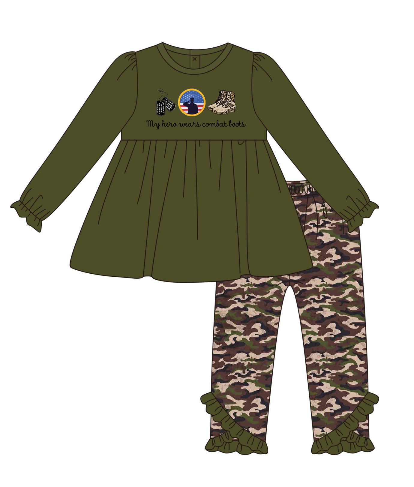 PO #26 ETA LATE NOVEMBER/ EARLY DECEMBER MY HERO WEARS COMBAT BOOTS