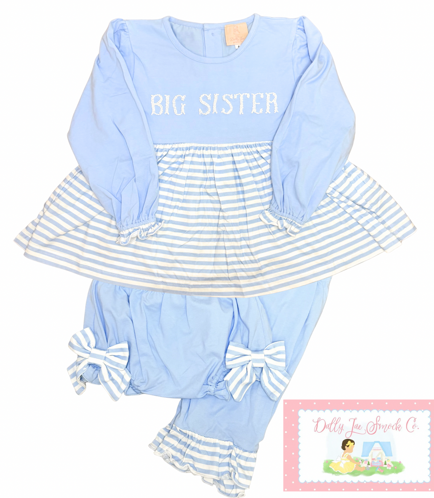 RTS BLUE STRIPES 3 PC SET DIAPER COVER AND PANTS