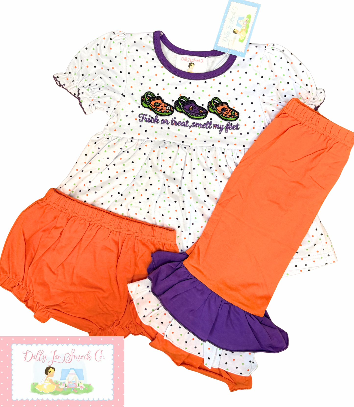 RTS TRICK OR TREAT SMELL MY FEET 3 PC SET