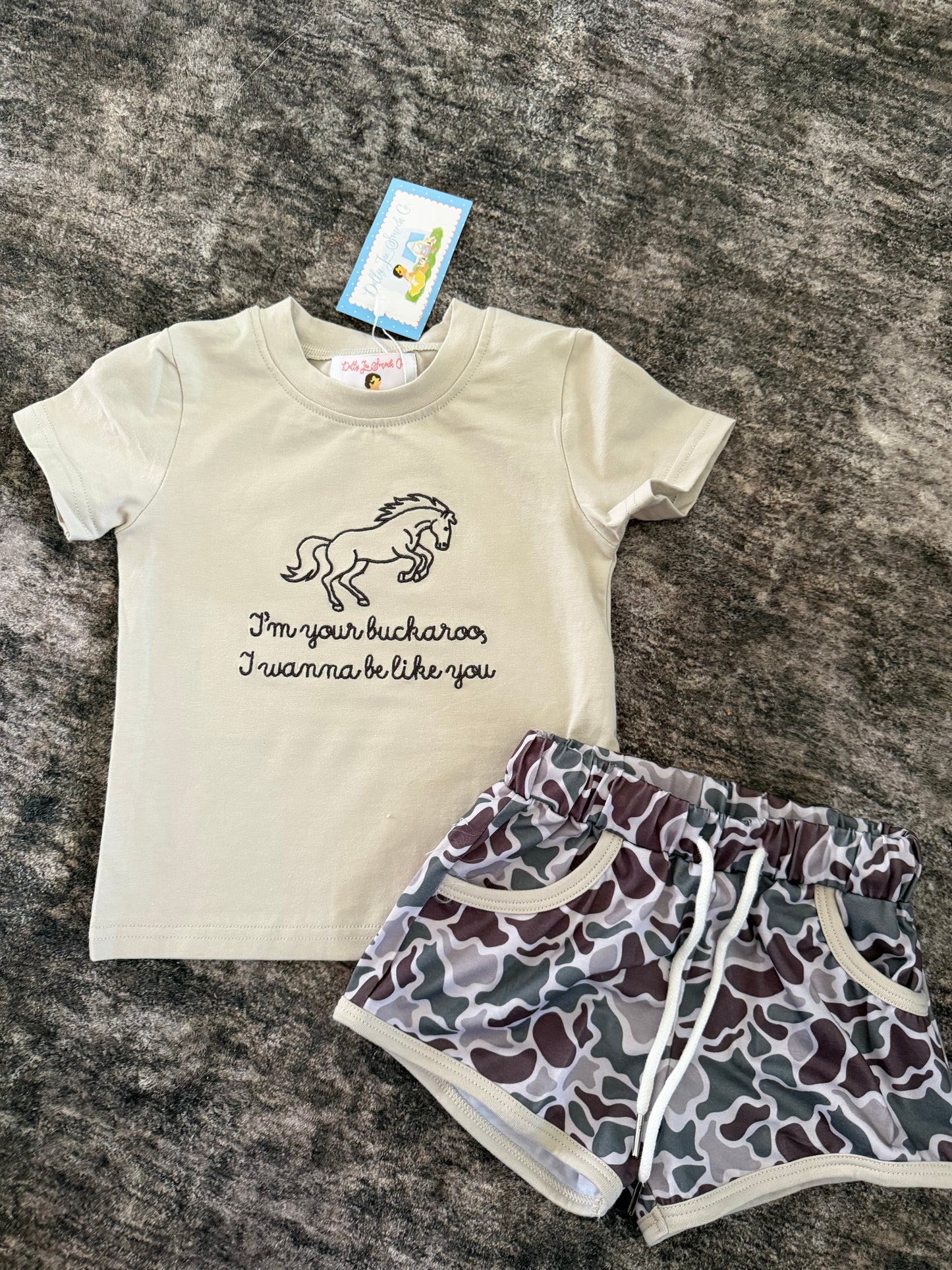 RTS BOY SHORT SET BUCKAROO