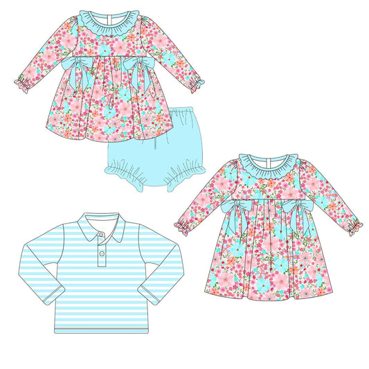 $22 SALE PREORDER ETA FEBRUARY 2027: BLUE FLORAL
