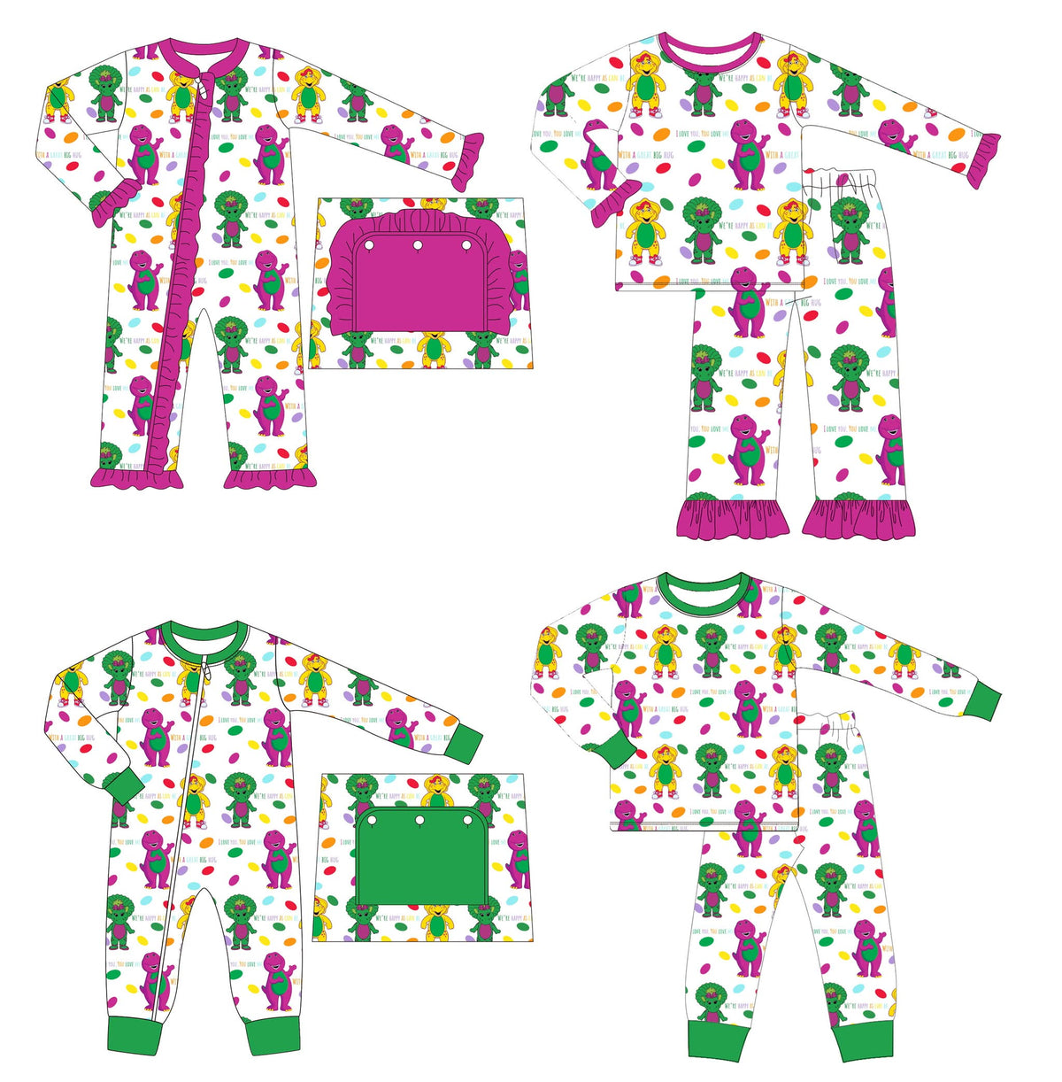 $22 SALE PREORDER ETA FEBRUARY 2027: DINO LOUNGEWEAR