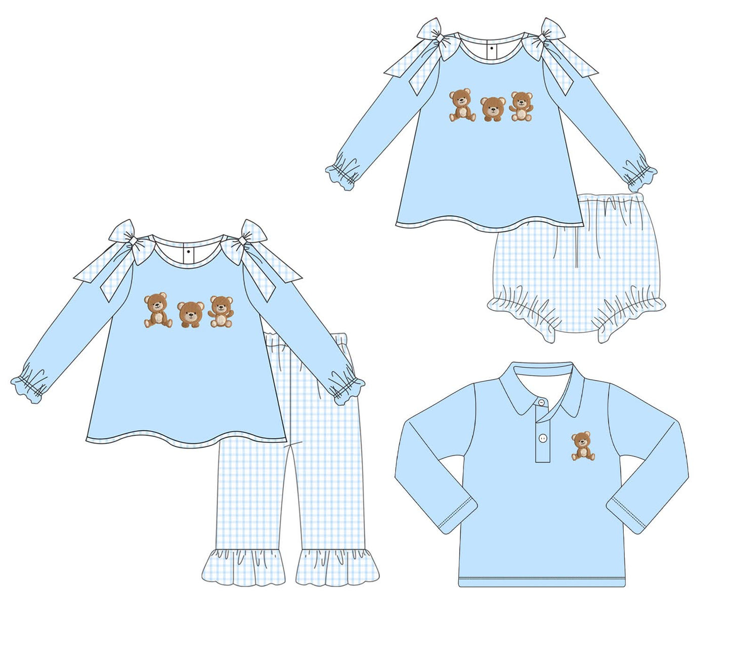 $22 SALE PREORDER ETA FEBRUARY 2027: BLUE TEDDY