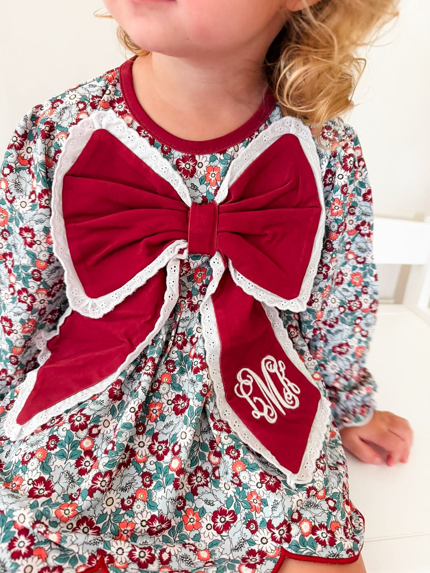 RTS FLORAL BOW 3 PC SET