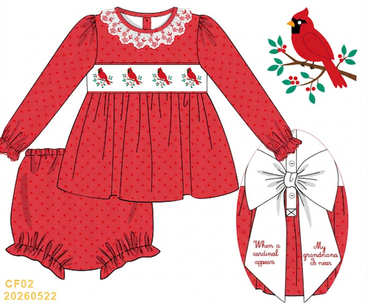 PREORDER #25 ETA OCTOBER 2026 CUSTOMIZABLE CARDINAL DIAPER SET 10 CHARACTER NAME LIMIT