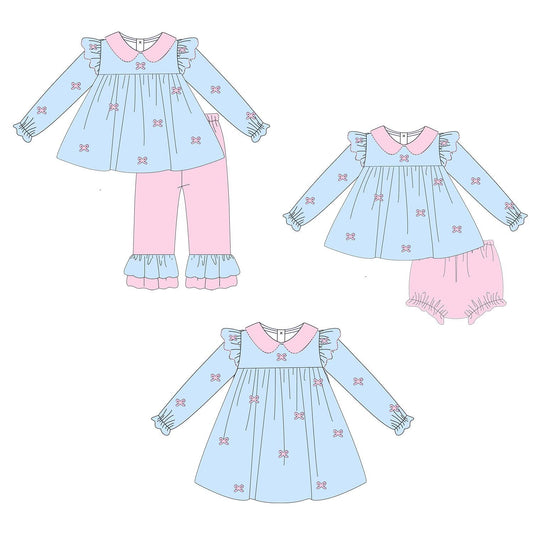 $22 SALE PREORDER ETA FEBRUARY 2027: BLUE BOWS
