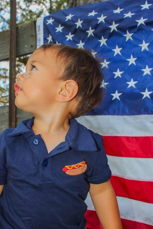 RTS BOY HOT DOG POLO