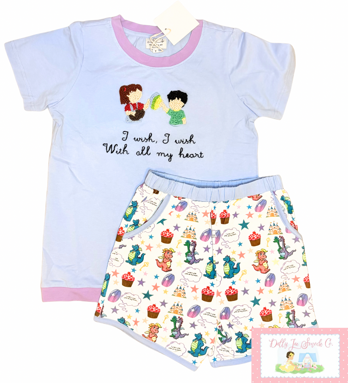 RTS DRAGON LAND BOY SHORT SET