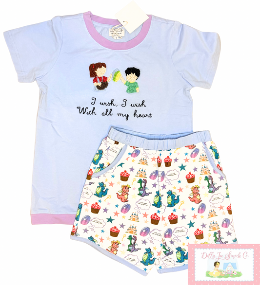 RTS DRAGON LAND BOY SHORT SET