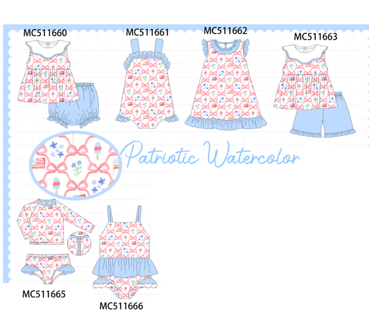 ETA May PO75 Blue floral bow tie collection 1