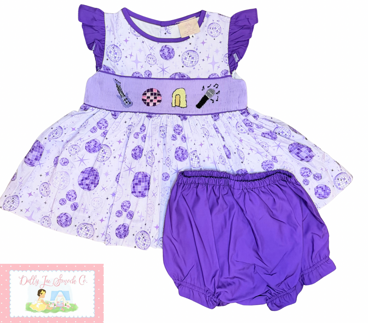 RTS BEST OF BOTH WORLDS HAND-SMOCKED DIAPER SET