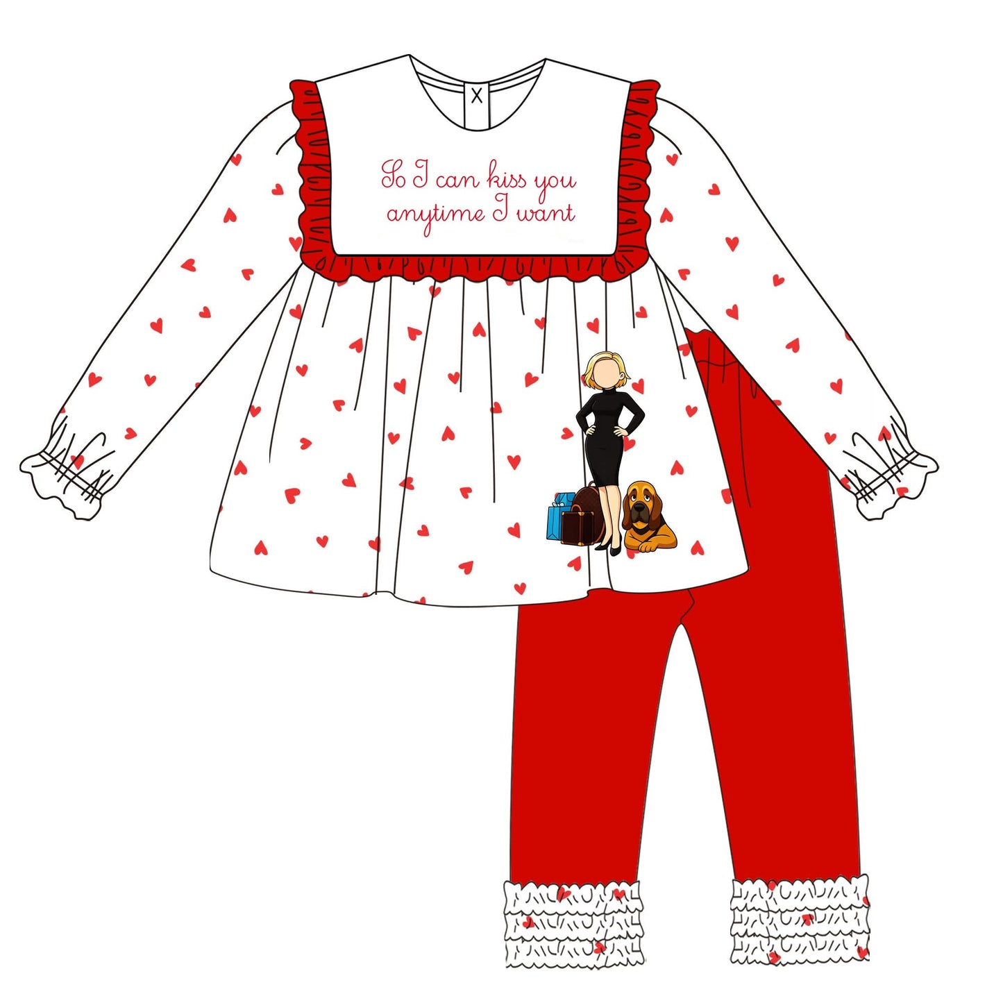 PREORDER #31 ETA JANUARY 2027 SO I CAN KISS YOU ANYTIME I WANT LEGGING SET