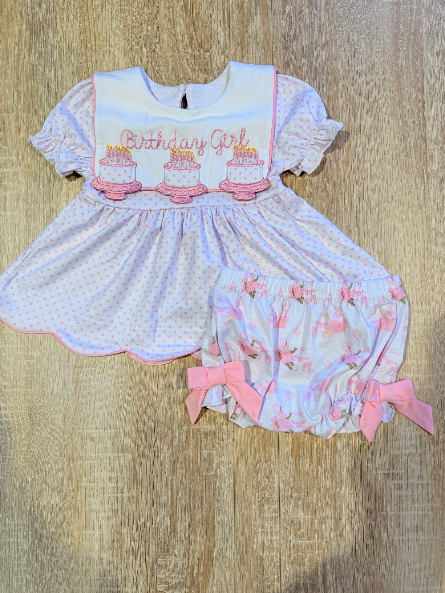 RTS BIRTHDAY GIRL DIAPER SET