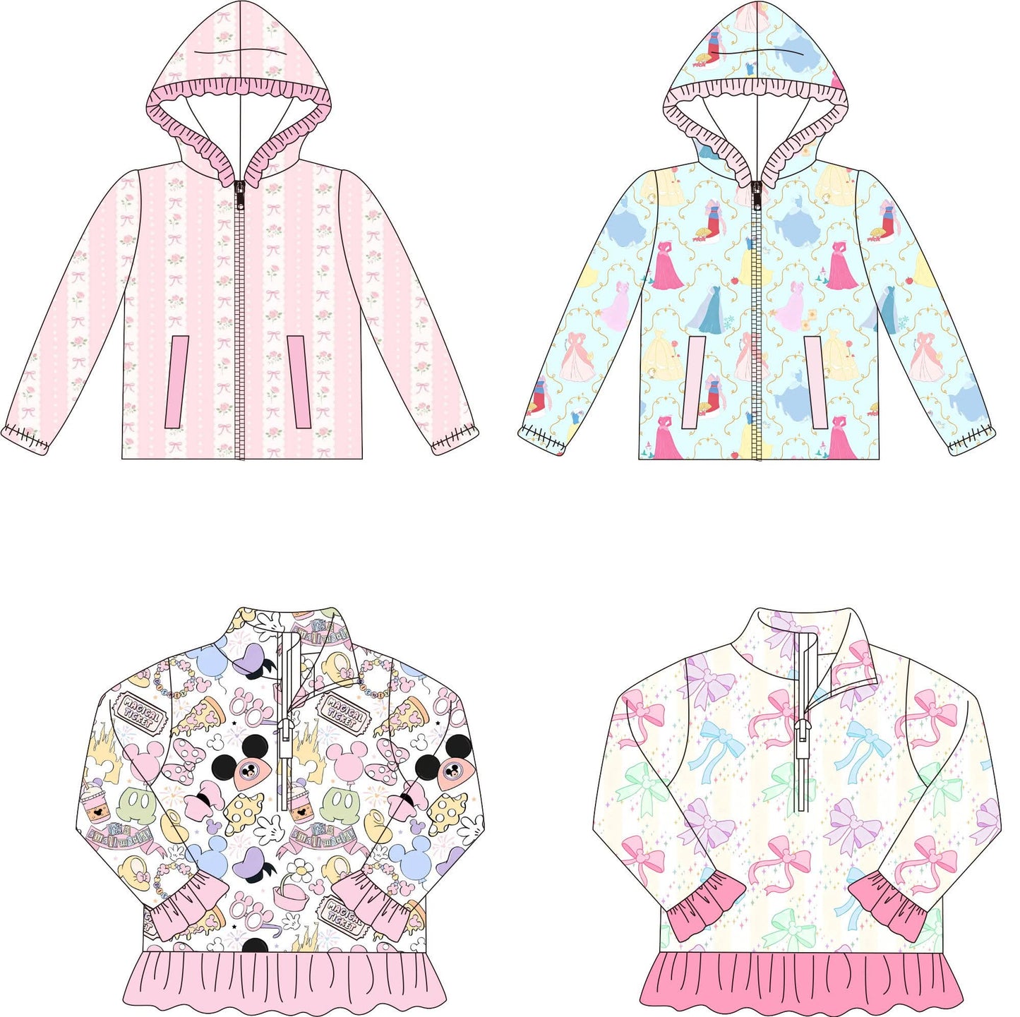 $22 SALE PREORDER ETA FEBRUARY 2027: SWEATSHIRT JACKETS