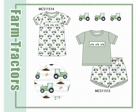 ETA May PO75 Green farm tractors print collection