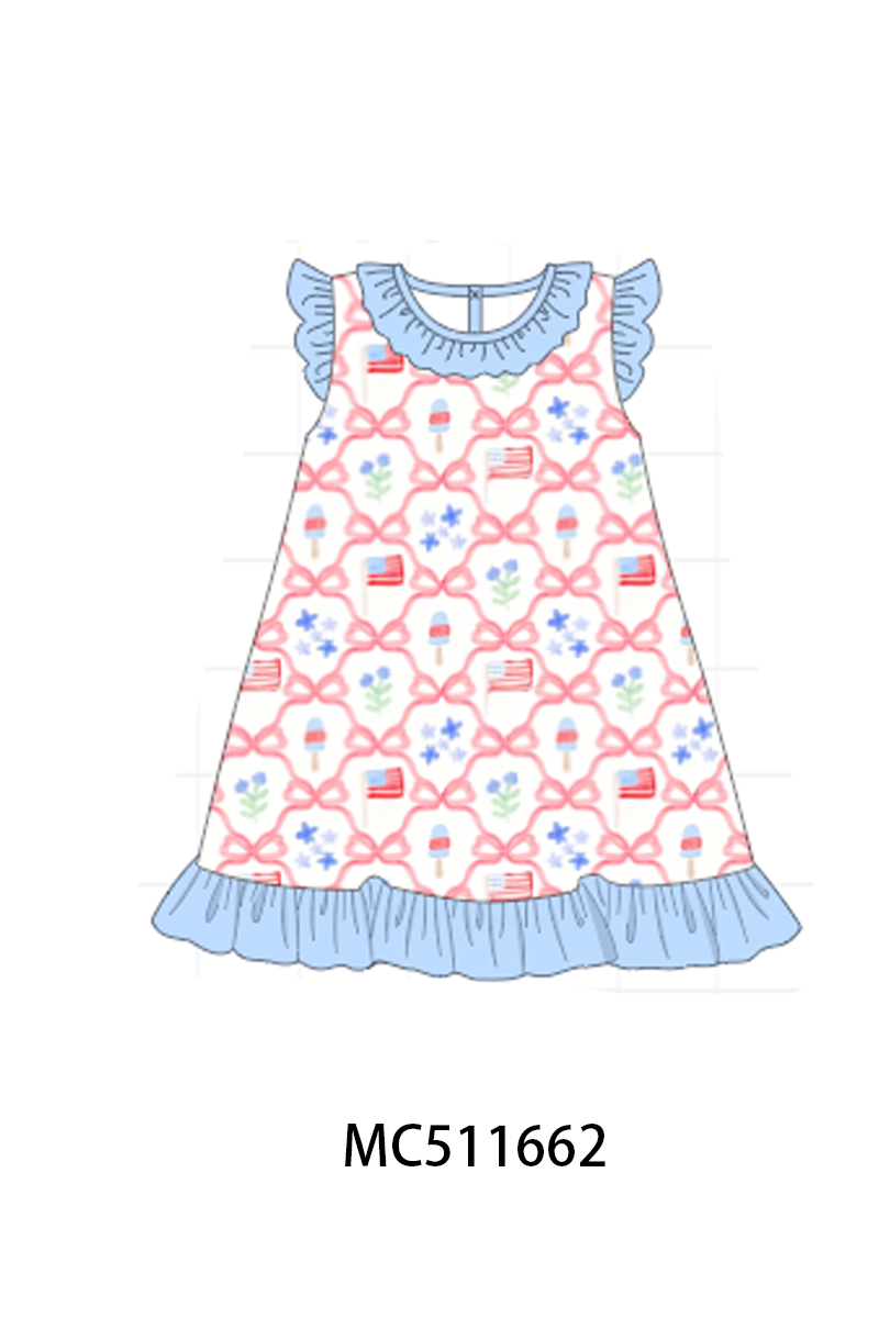 ETA May PO75 Blue floral bow tie collection 1