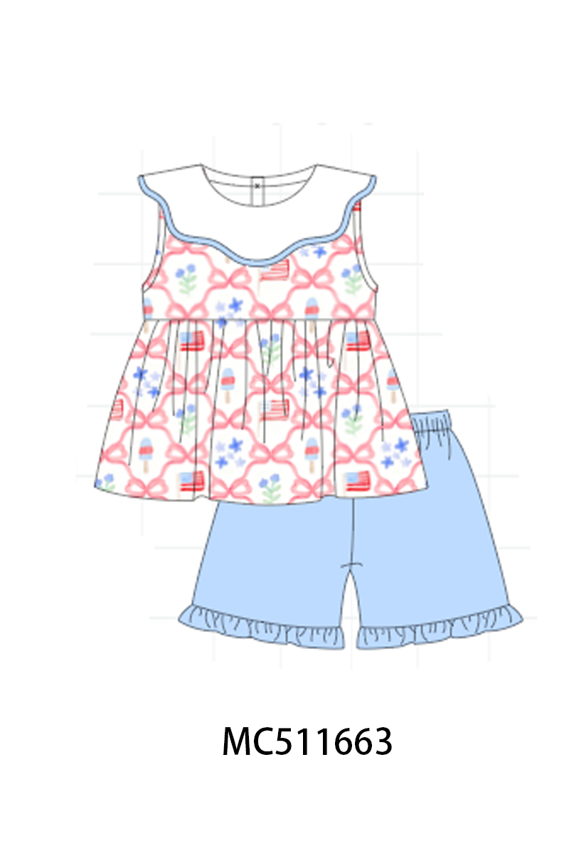 ETA May PO75 Blue floral bow tie collection 1