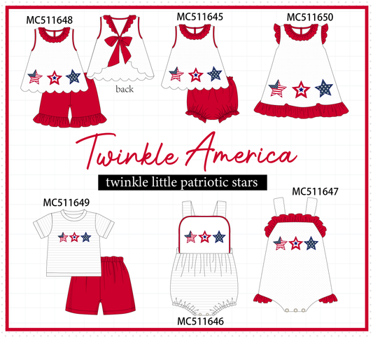 ETA May PO75 Red Patriotic star collection