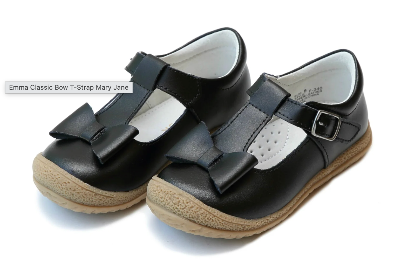 Emma Bow T-Strap Mary Jane