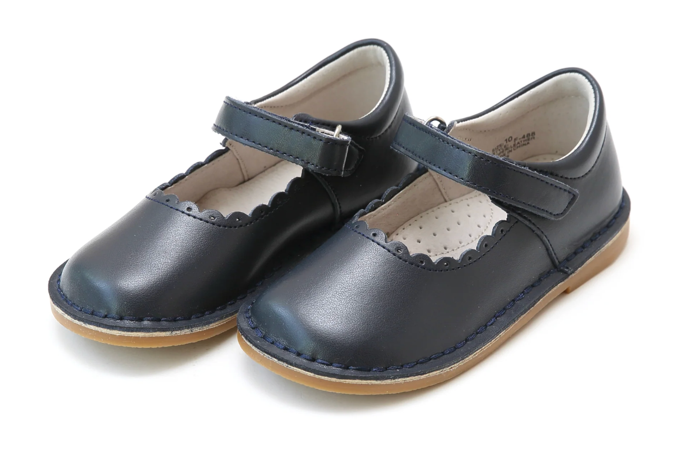 Caitlin Scalloped Mary Jane
