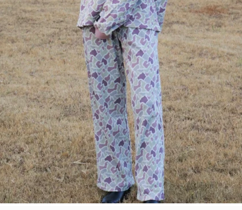 LULU MAC PRINT PANTS
