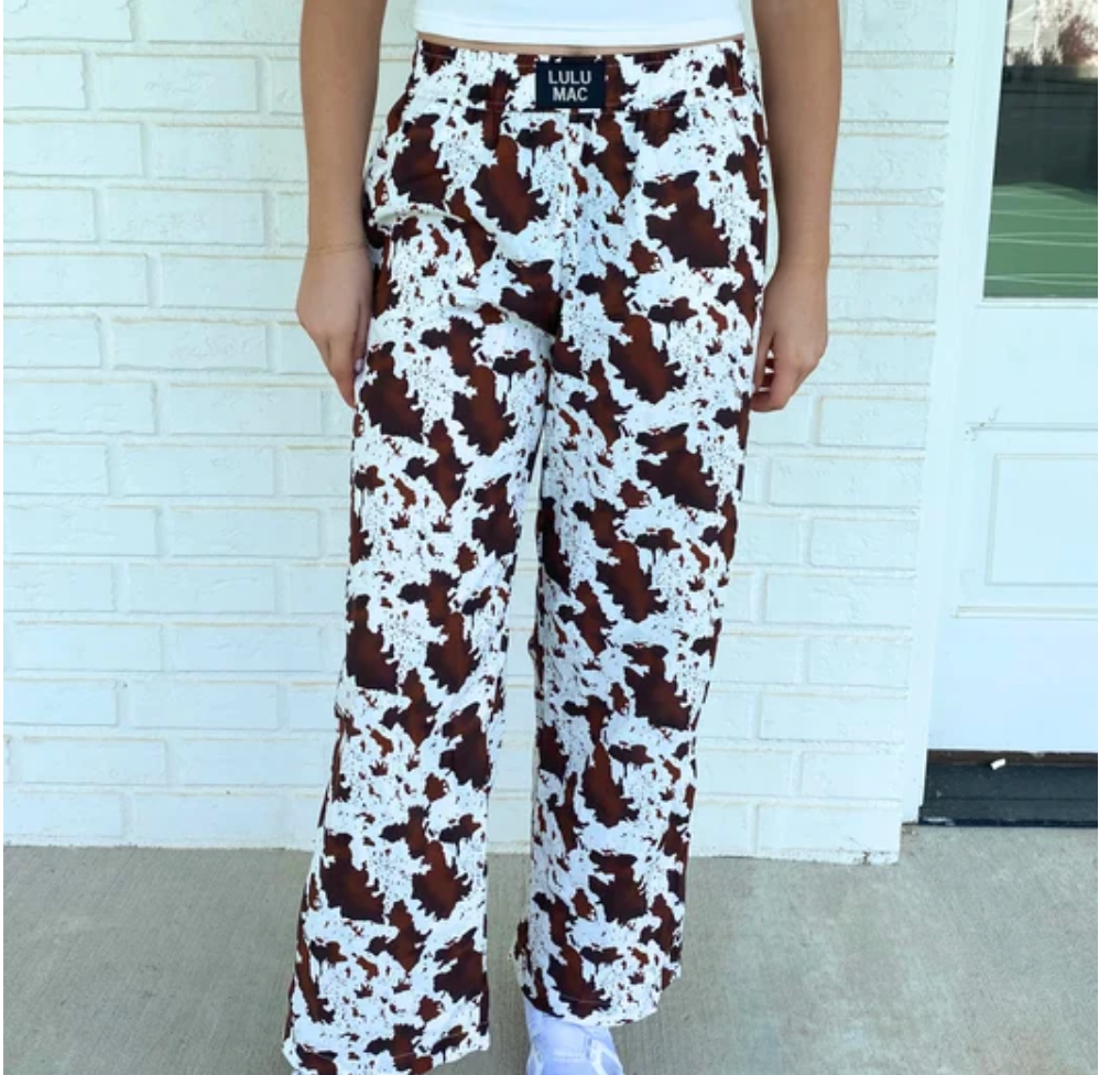LULU MAC PRINT PANTS
