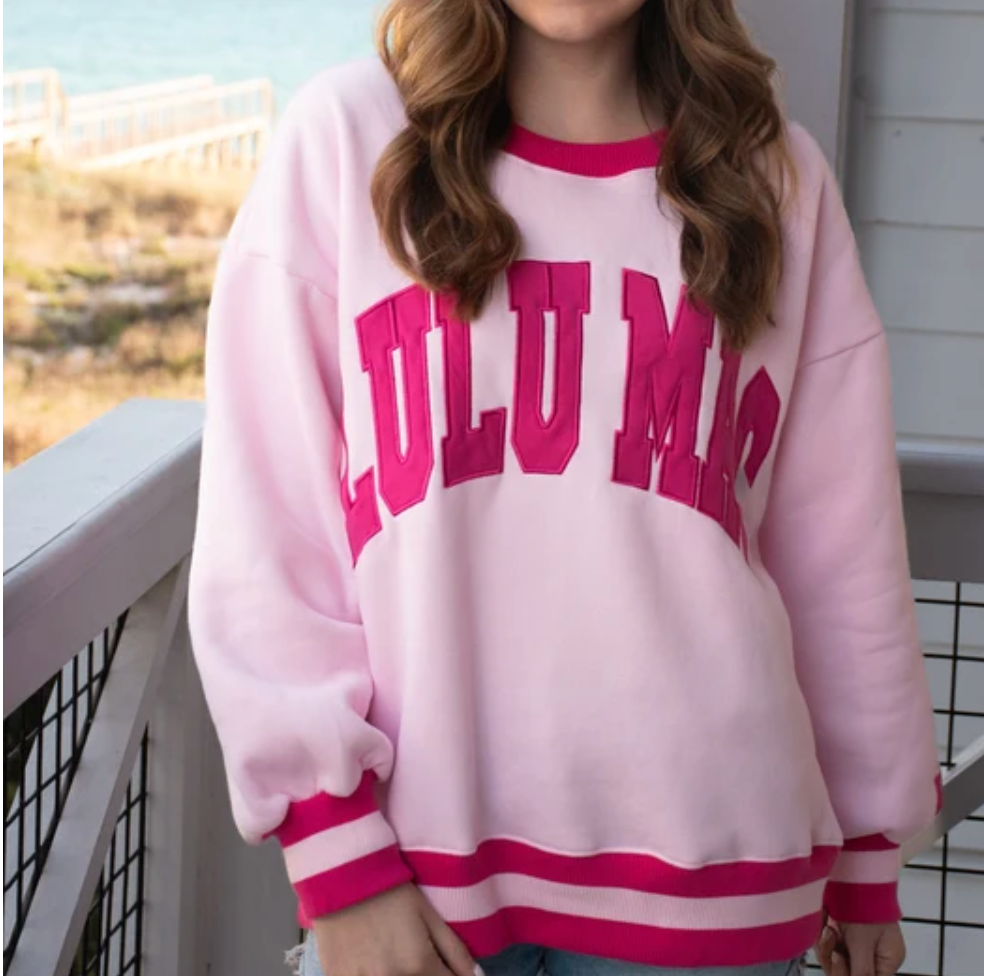 LULU MAC SOCIAL SOCIETY SWEATSHIRT