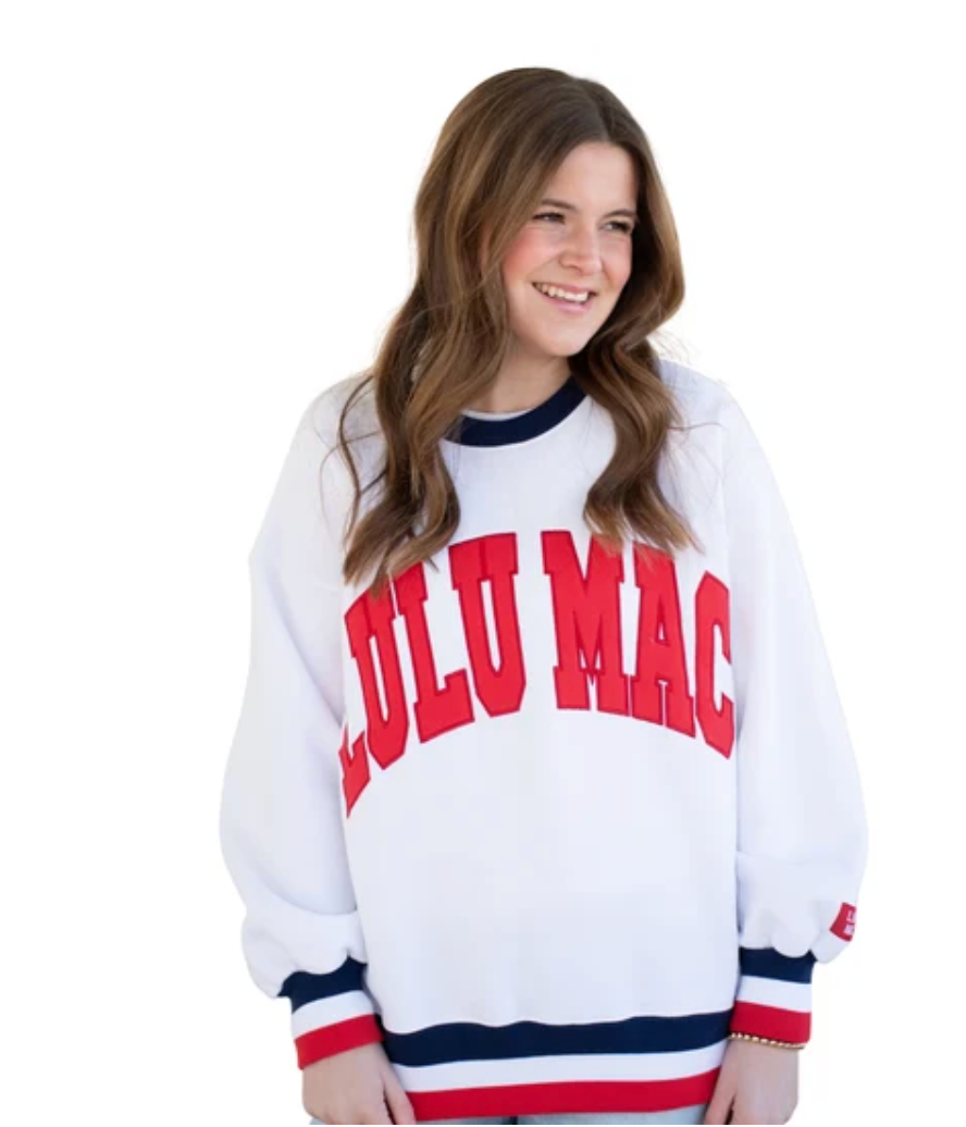 LULU MAC SOCIAL SOCIETY SWEATSHIRT