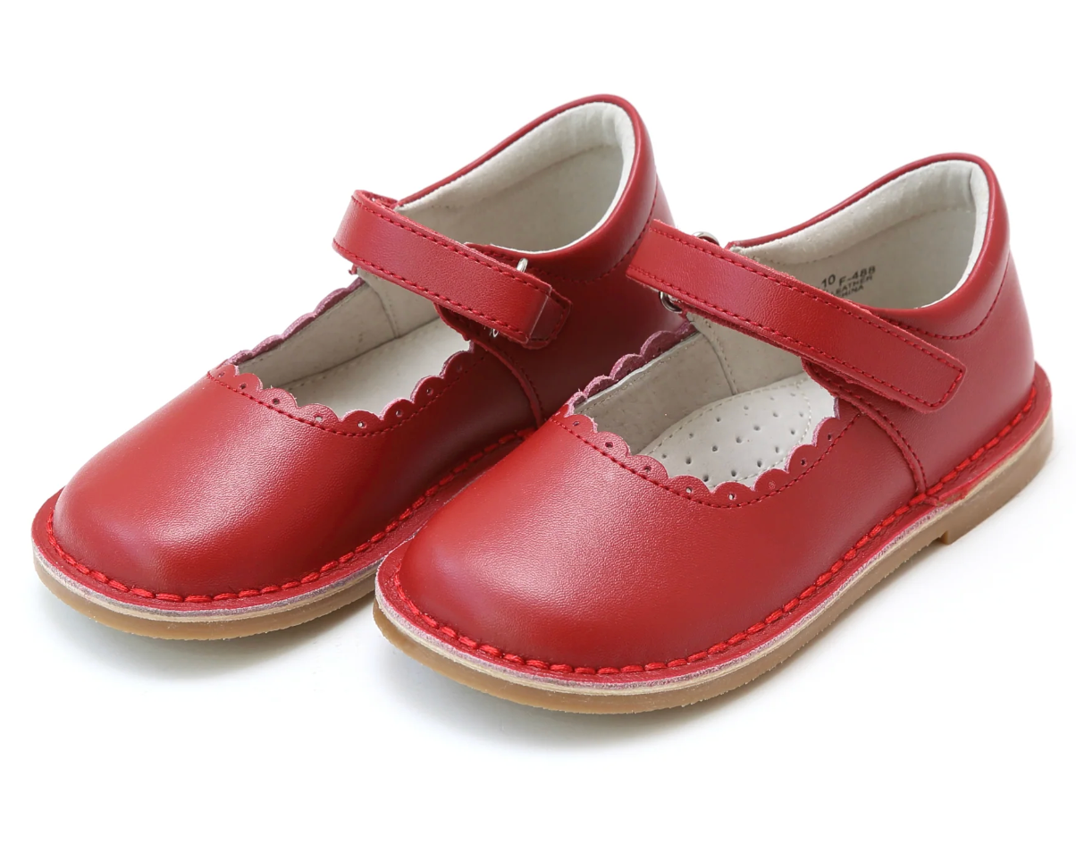 Caitlin Scalloped Mary Jane