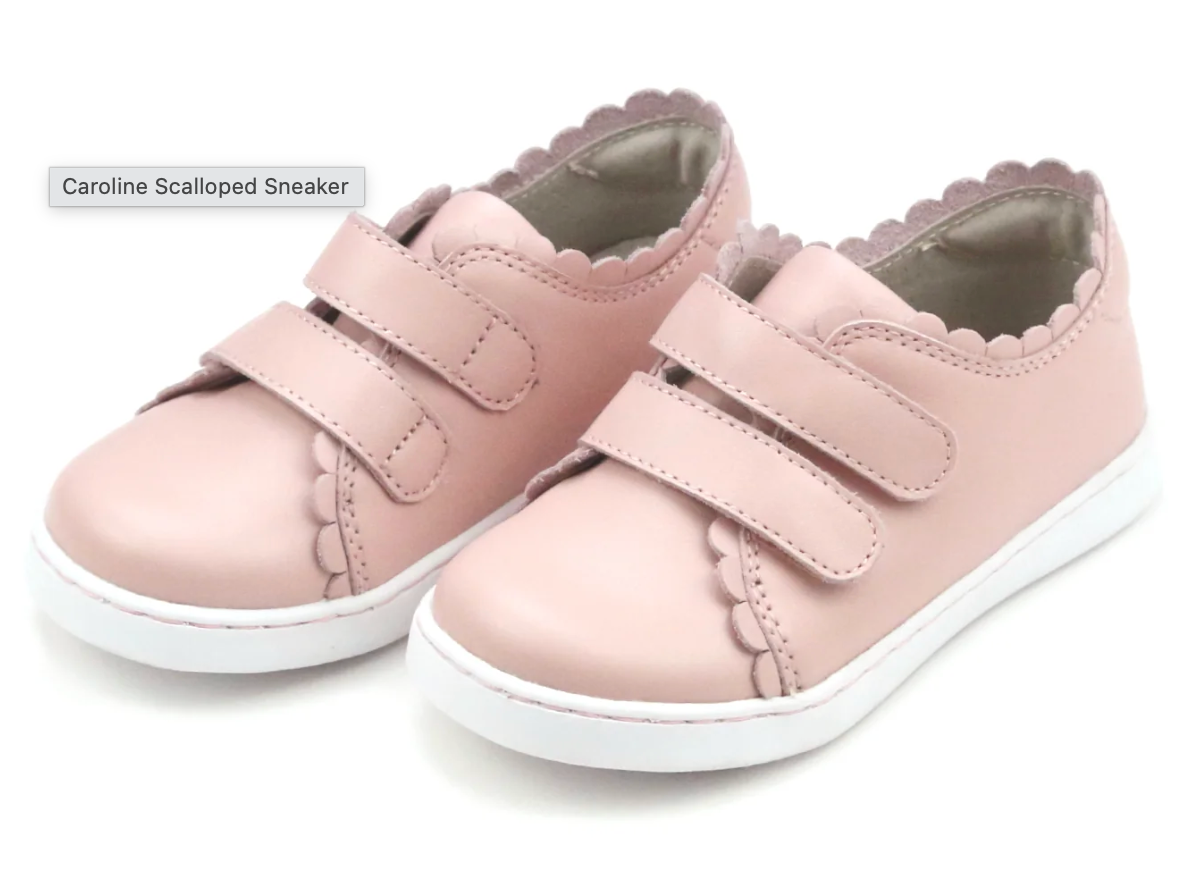 Caroline Scalloped Sneaker