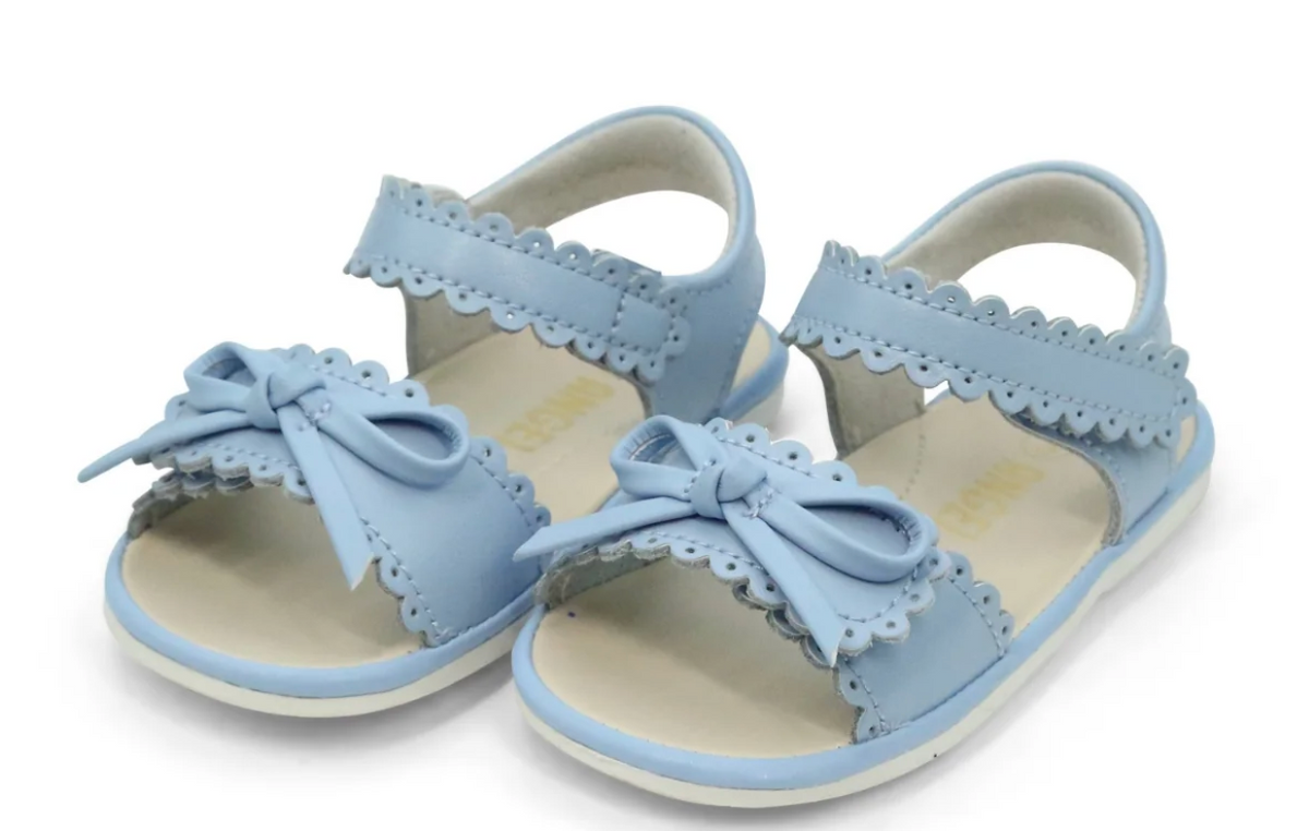 Amelie Scalloped Sandal (Baby)