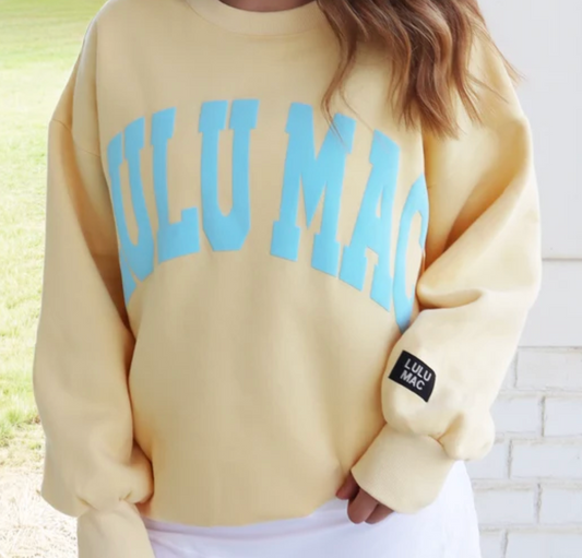 LULU MAC PUFF SWEATSHIRT