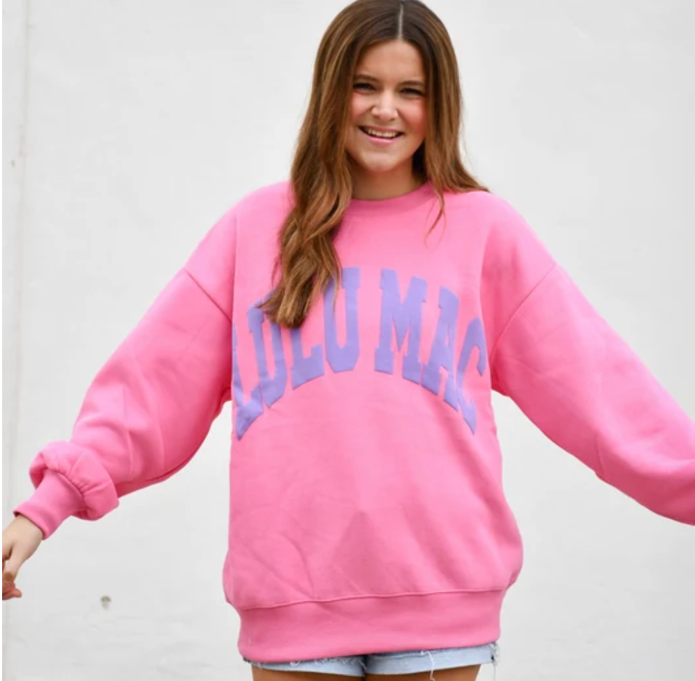LULU MAC PUFF SWEATSHIRT