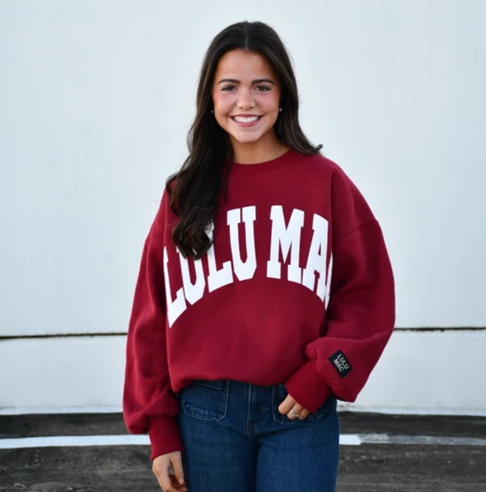 LULU MAC PUFF SWEATSHIRT