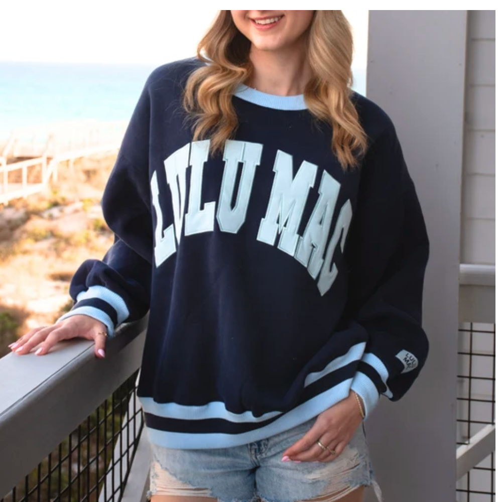 LULU MAC SOCIAL SOCIETY SWEATSHIRT