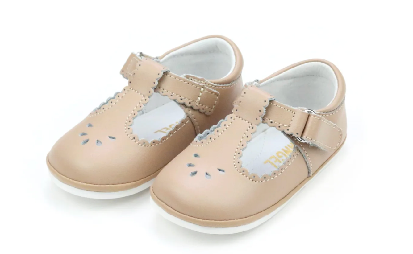 Dottie Scalloped T-Strap Mary Jane (Baby)