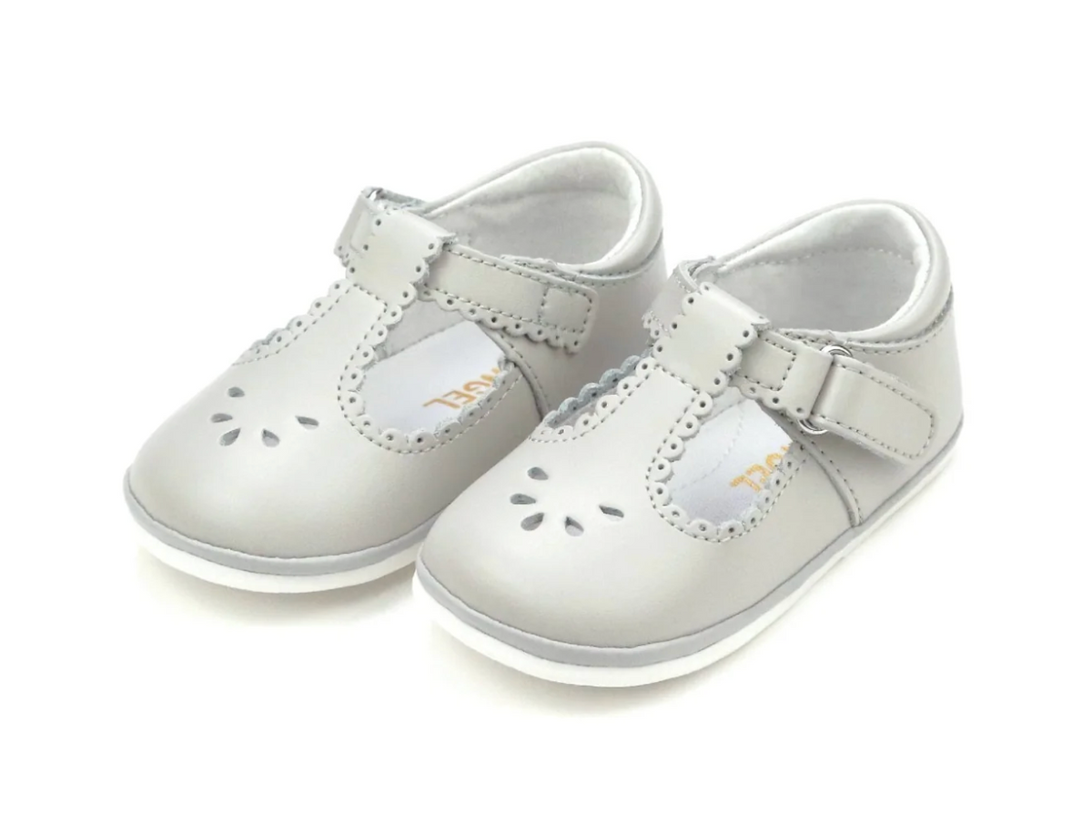 Dottie Scalloped T-Strap Mary Jane (Baby)