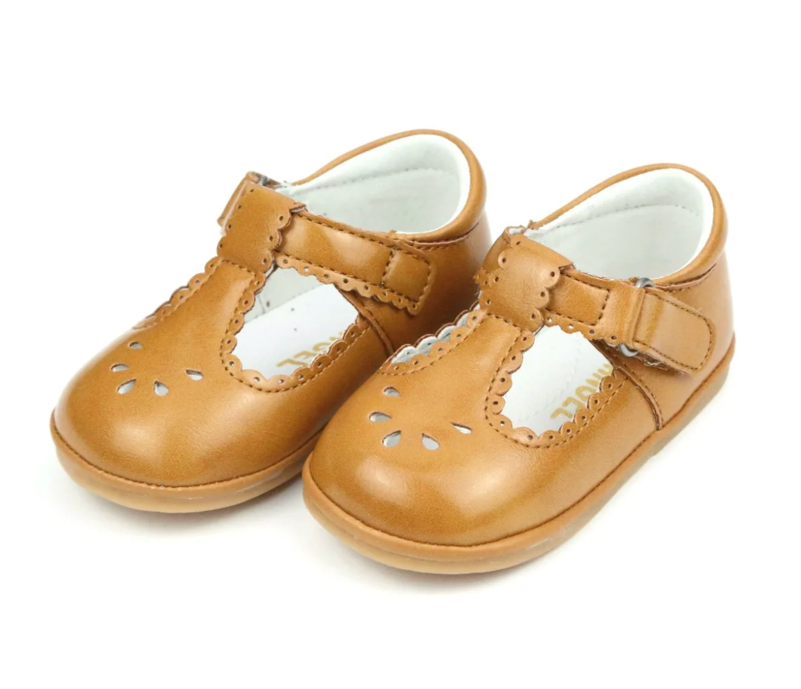 Dottie Scalloped T-Strap Mary Jane (Baby)