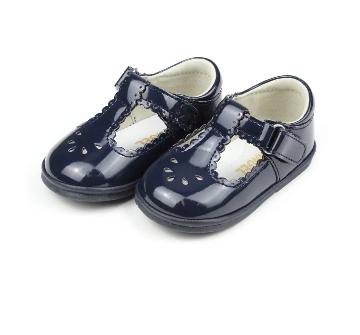 Dottie Scalloped T-Strap Mary Jane (Baby)